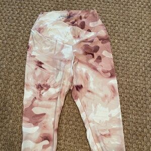 Soma Weekend Crop Legging Pink Large